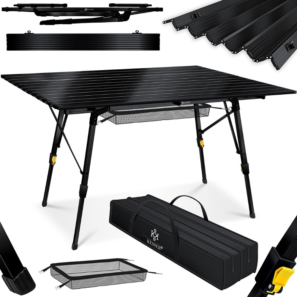 KESSER Campingbord 120 × 70 cm